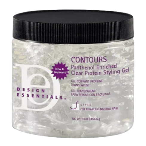 Design Essentials Contours Clear Protein Styling Gel