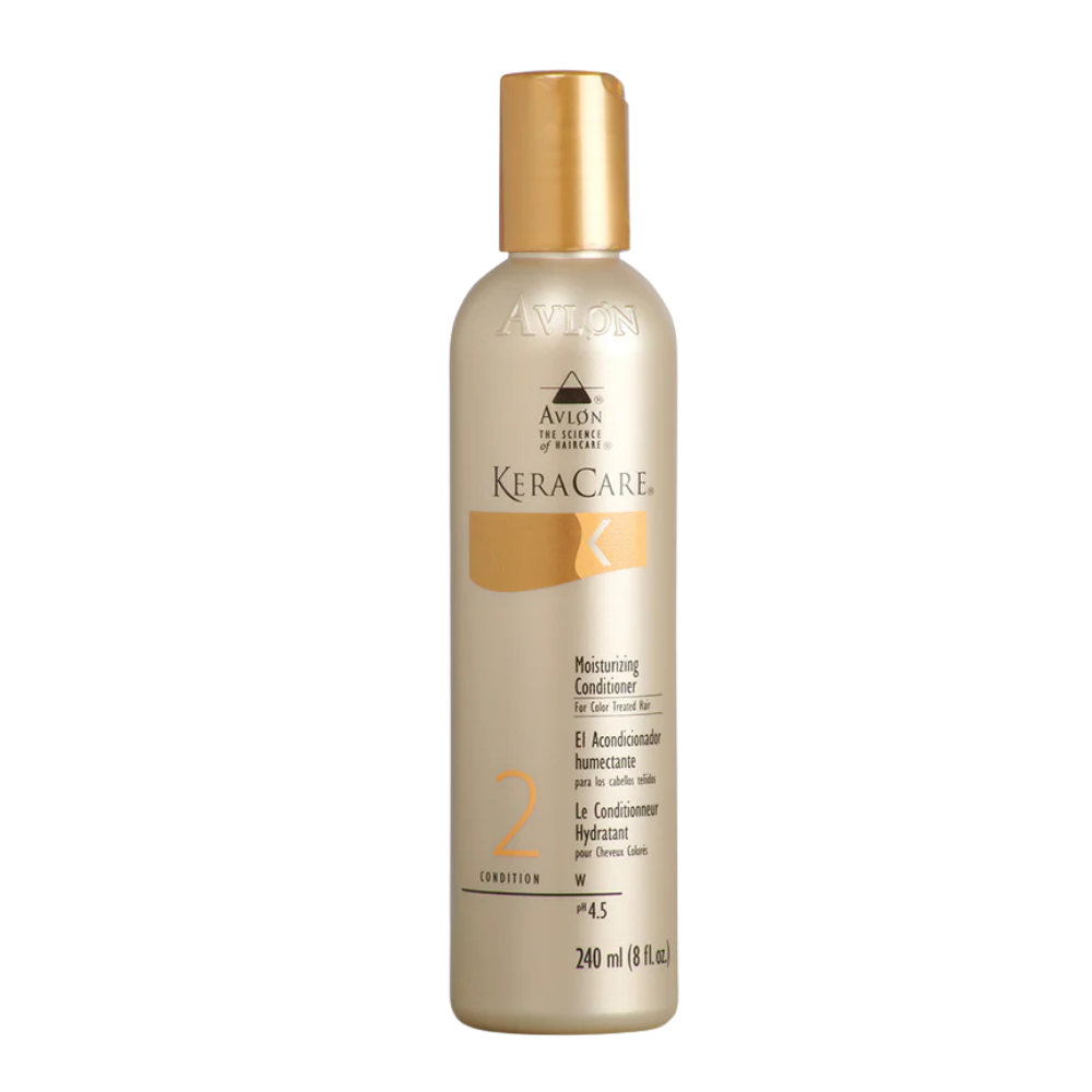 KeraCare Moisturizing Conditioner for Color Treated Hair 8oz for hydration strength and color protection