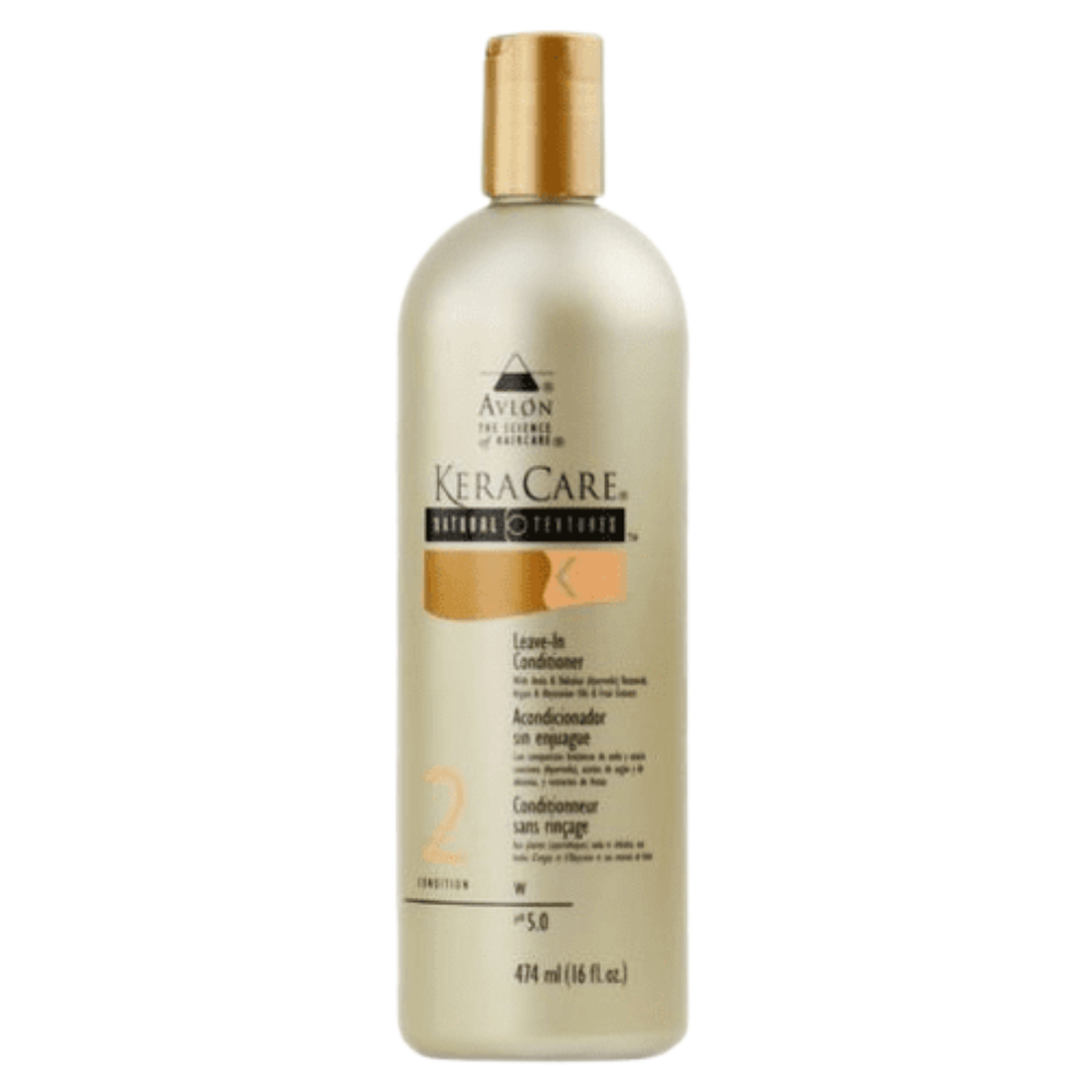 KeraCare Natural Textures Leave In Conditioner 16oz moisturizing detangler for natural curly and coily hair