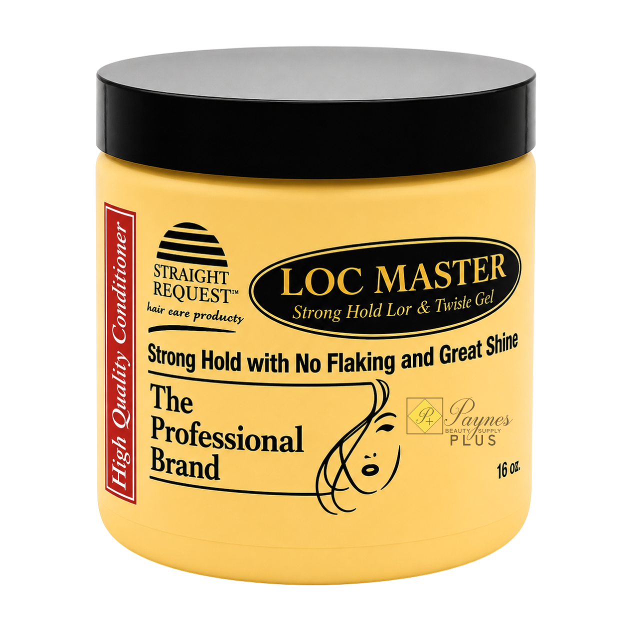 Straight Request Loc Master Gel for firm‑hold loc retwisting, definition, and long‑lasting control.