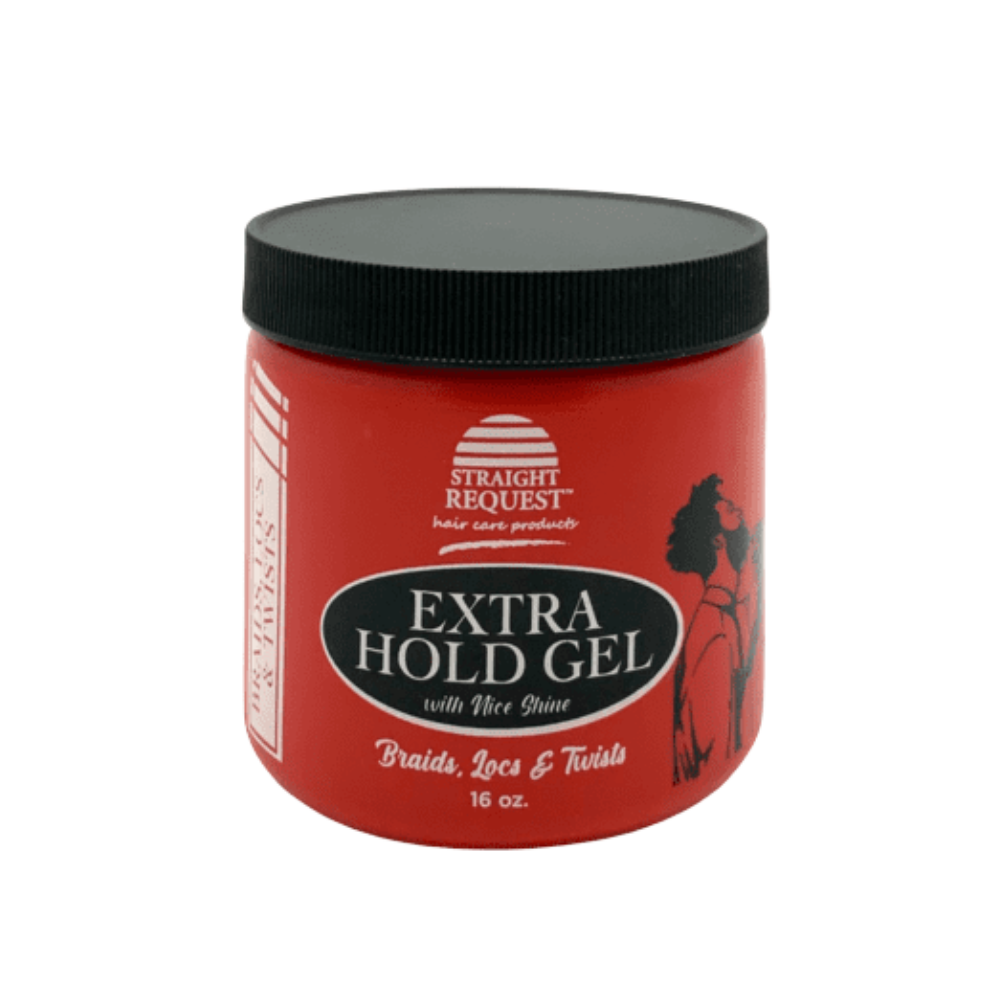 Straight Request Extra Hold Gel for strong hold, sleek styling, and long‑lasting control.
