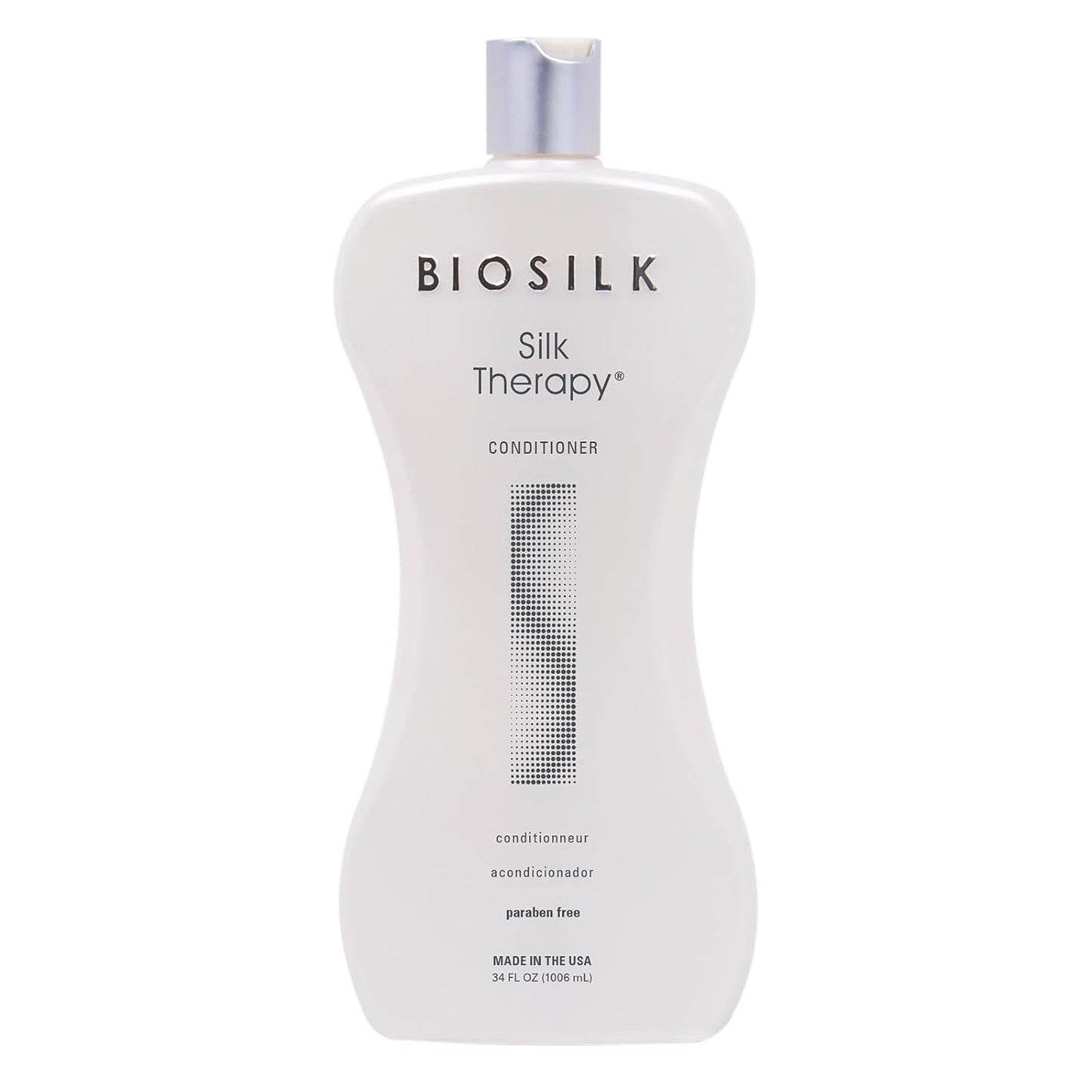 BioSilk Silk Therapy Conditioner – Moisture‑Replenishing Shine Conditioner with Silk Proteins & Botanical Extracts