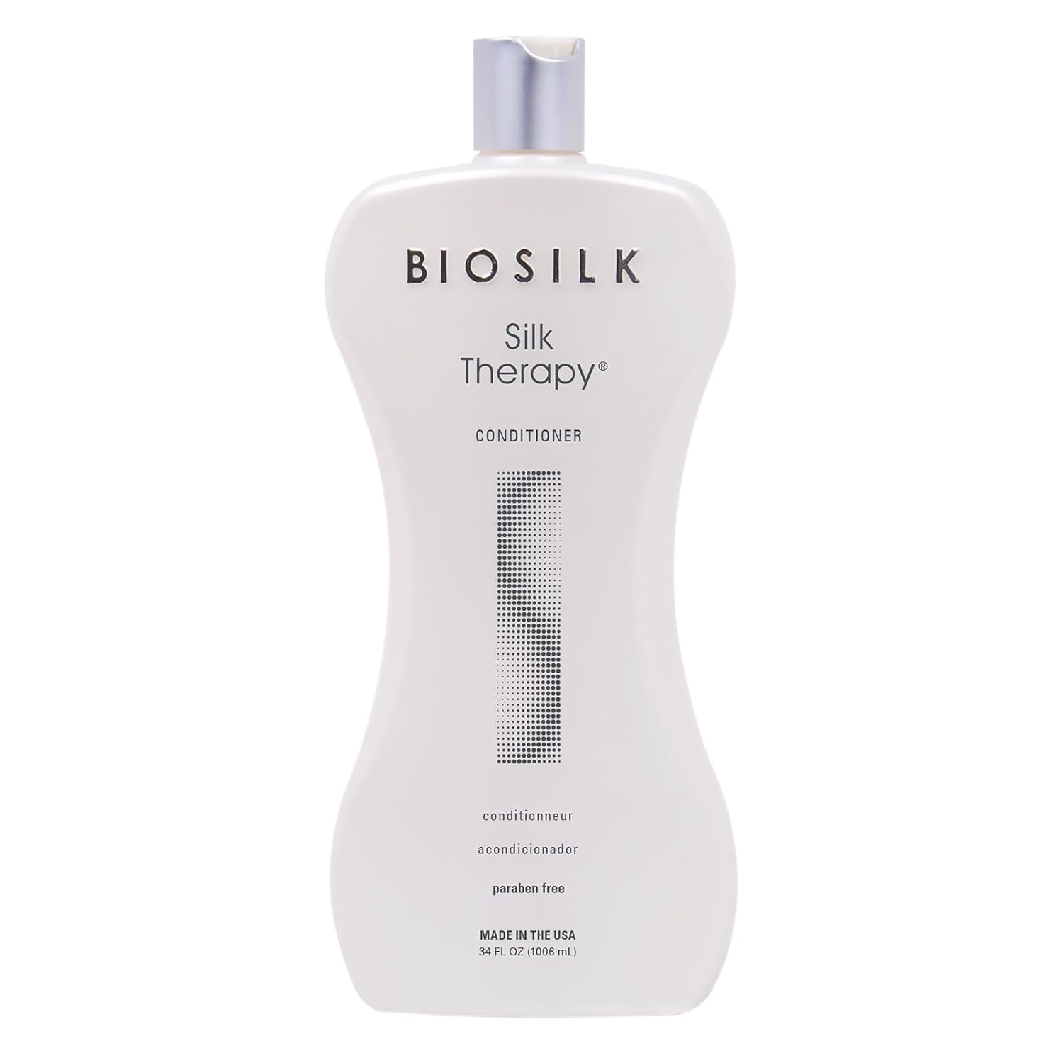 BioSilk Silk Therapy Conditioner – Moisture‑Replenishing Shine Conditioner with Silk Proteins & Botanical Extracts