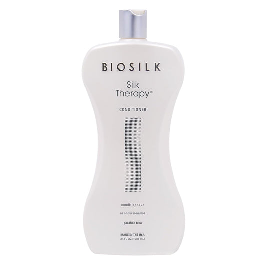 BioSilk Silk Therapy Conditioner – Moisture‑Replenishing Shine Conditioner with Silk Proteins & Botanical Extracts