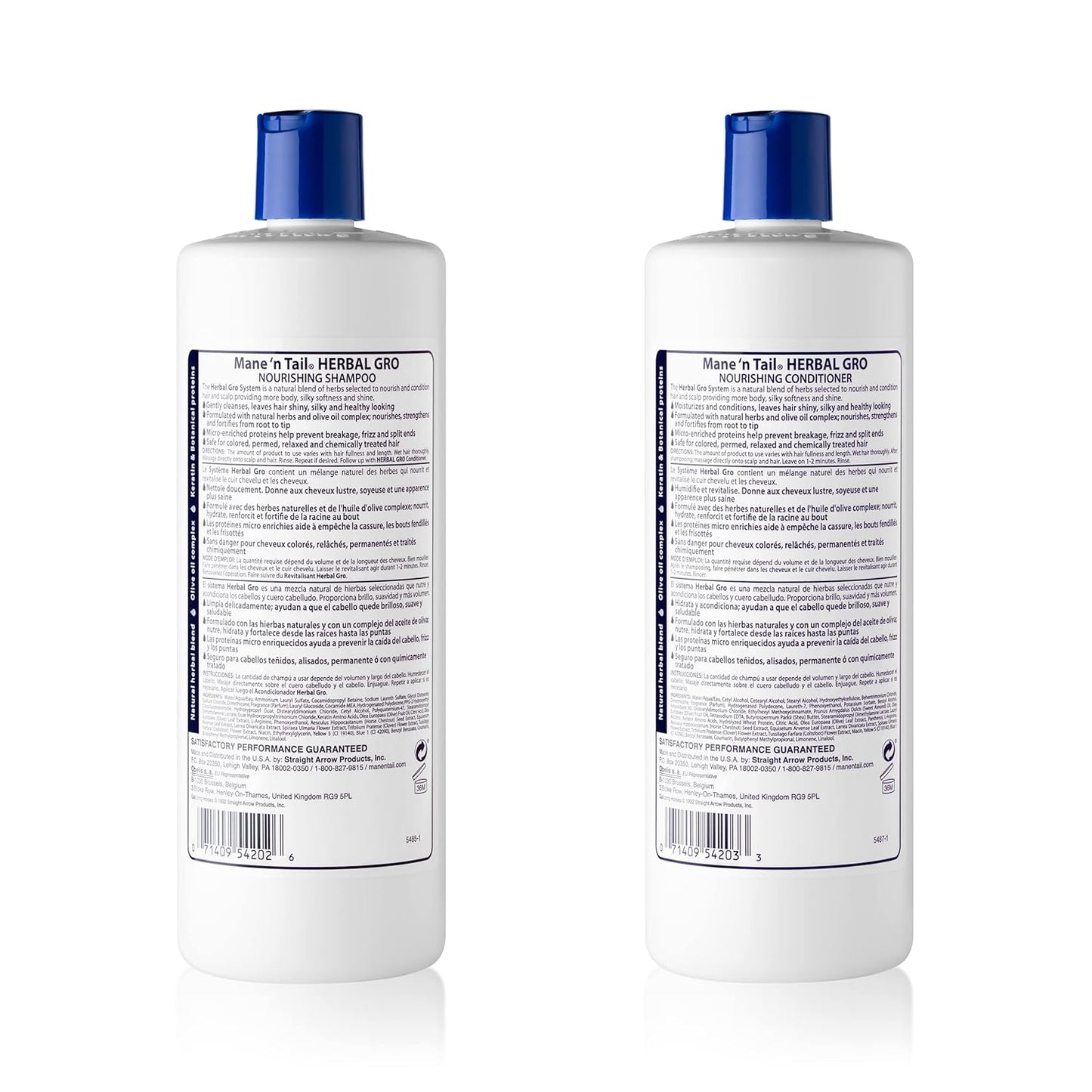 Herbal‑Gro Shampoo & Conditioner – Strengthening, Shine‑Boosting Hair Care with Micro‑Enriched Proteins & Olive Oil Complex