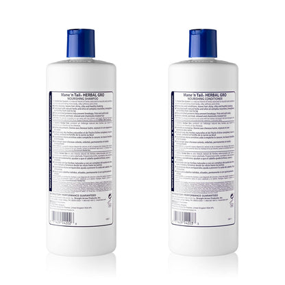 Herbal‑Gro Shampoo & Conditioner – Strengthening, Shine‑Boosting Hair Care with Micro‑Enriched Proteins & Olive Oil Complex