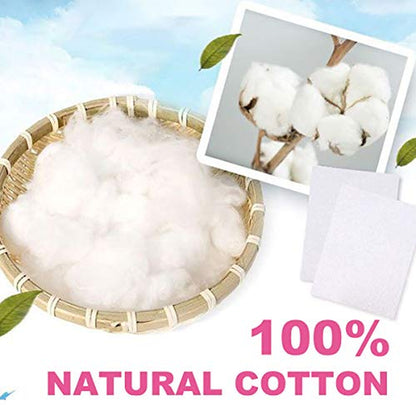 Lint‑Free Cotton Nail Wipes with Pump Dispenser – 1000 Count Pure Cotton Pads for Gel Nails, Prep & Polish Removal