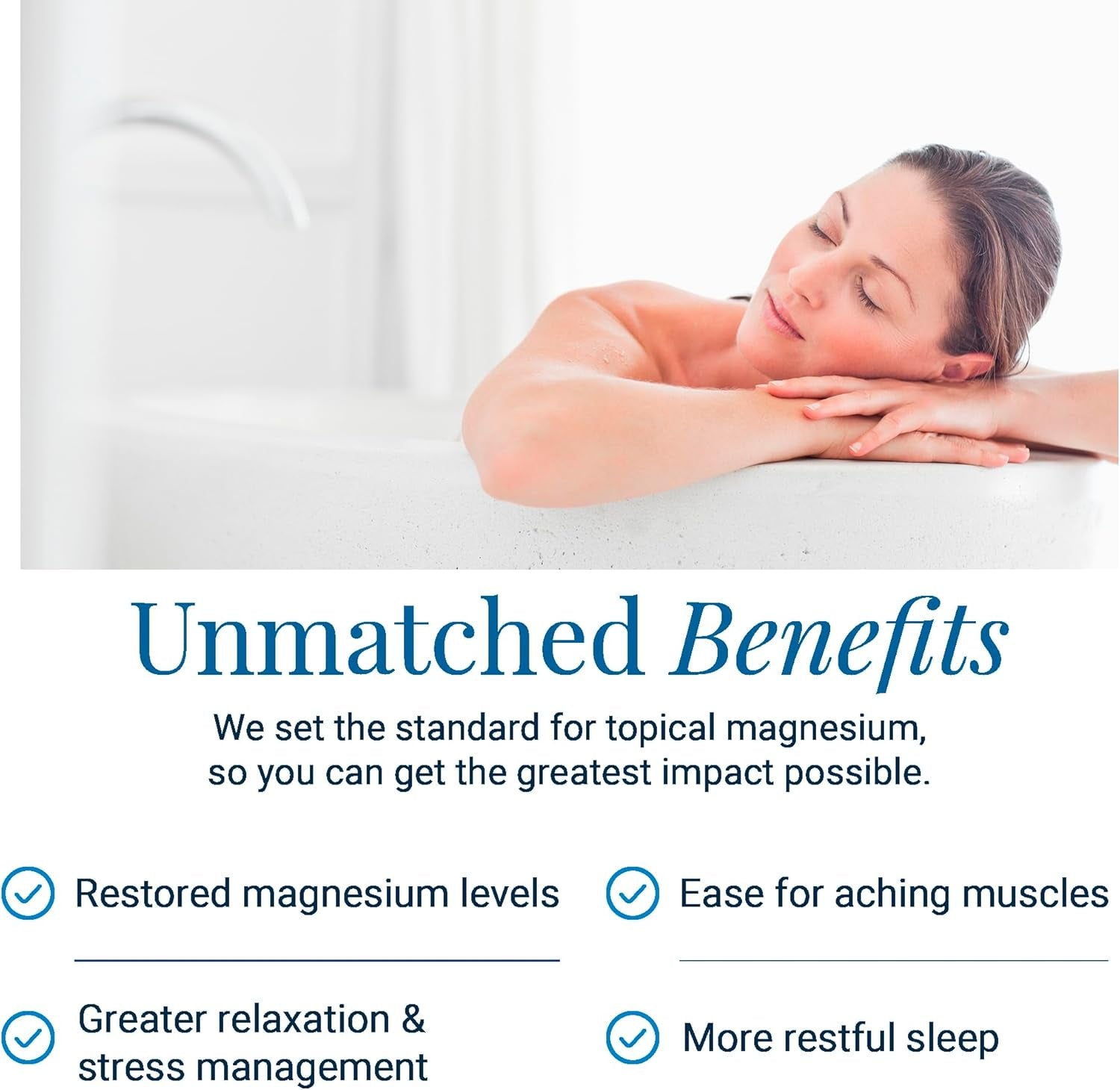 Magnesium Bath Flakes – Natural Salt Soak Alternative to Epsom Salt, High‑Absorption Formula for Relaxation, Wellness & Muscle Relief (4.4 lb)