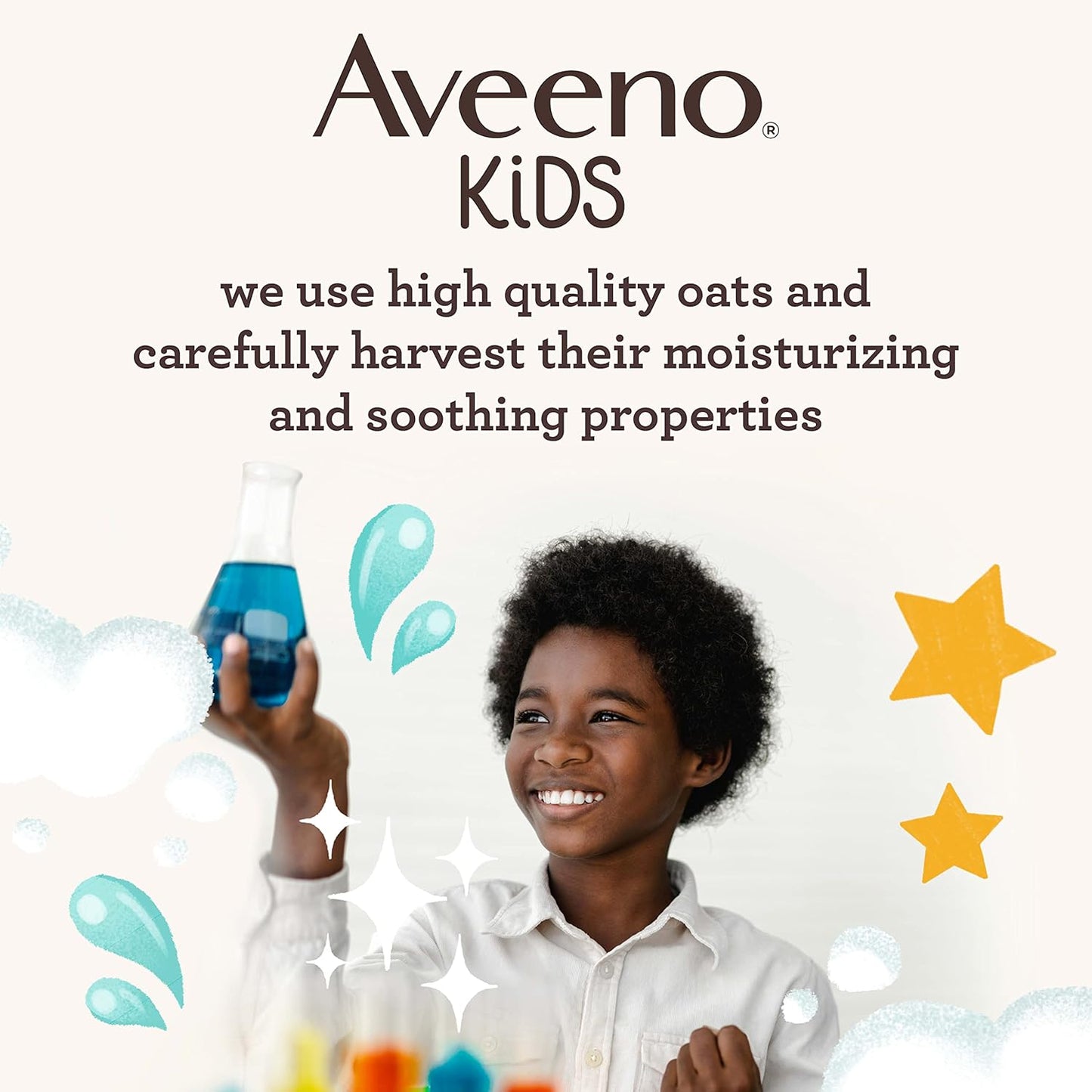 Aveeno Kids 2-in-1 Hydrating Shampoo & Conditioner with Oat Extract – 12 fl oz