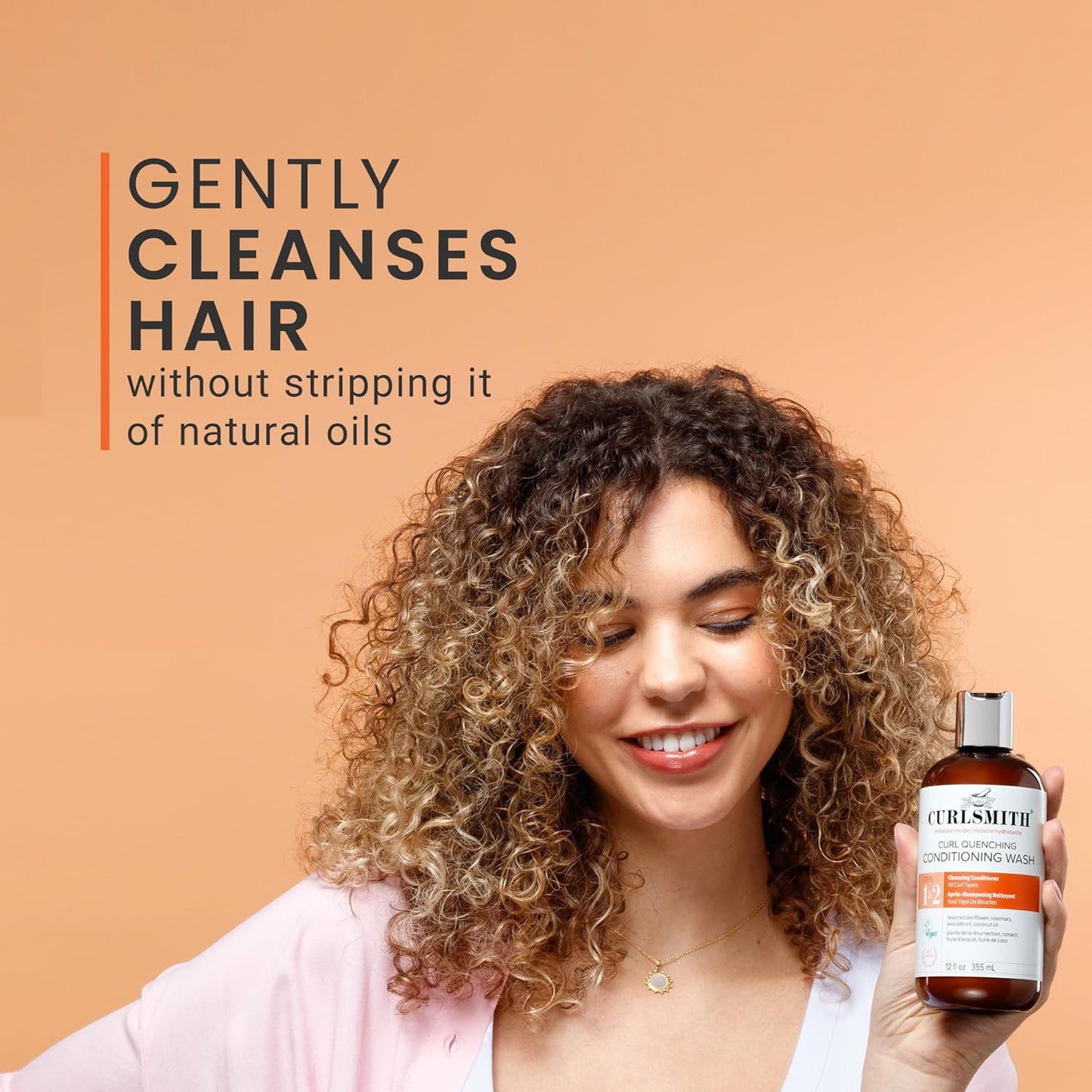 Curlsmith Curl Quenching Conditioning Wash – Gentle Cleansing Co‑Wash for Soft, Hydrated Curls