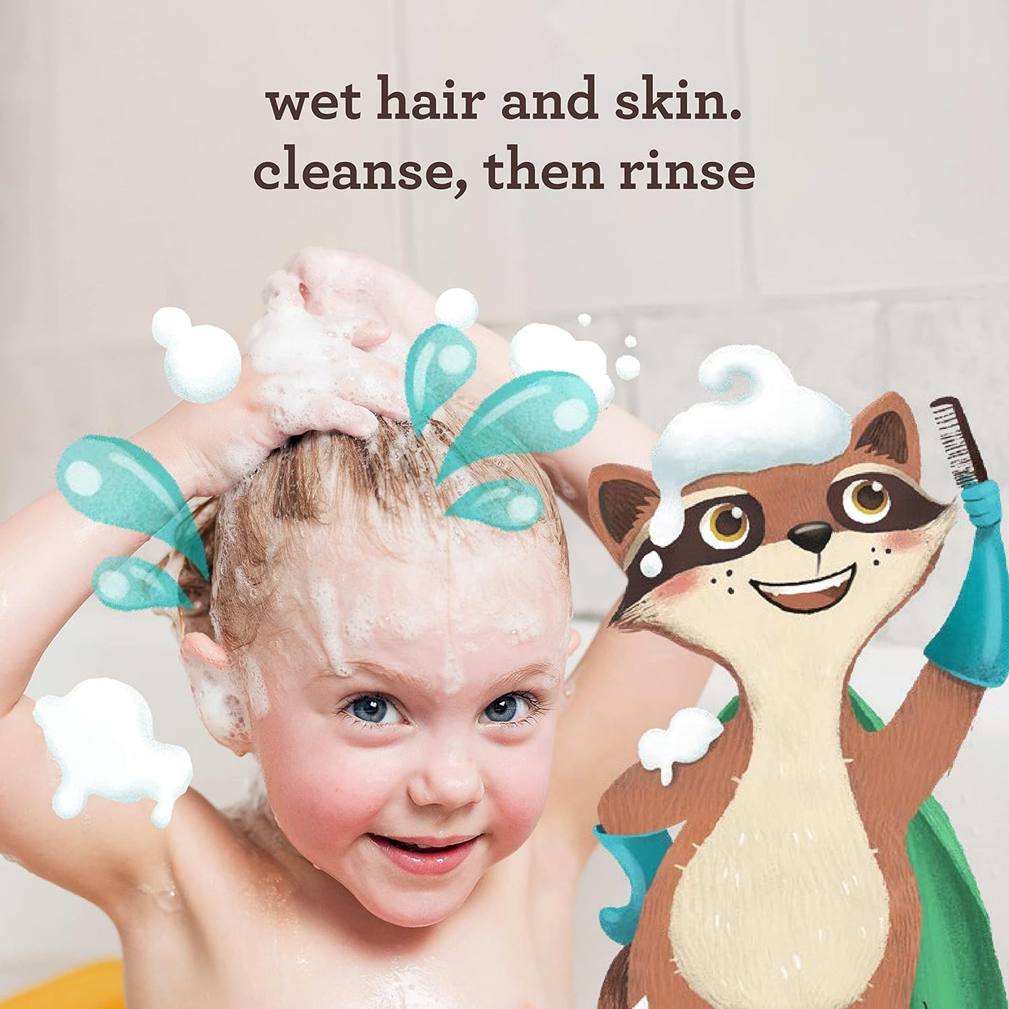 Aveeno Kids 2-in-1 Hydrating Shampoo & Conditioner with Oat Extract – 12 fl oz