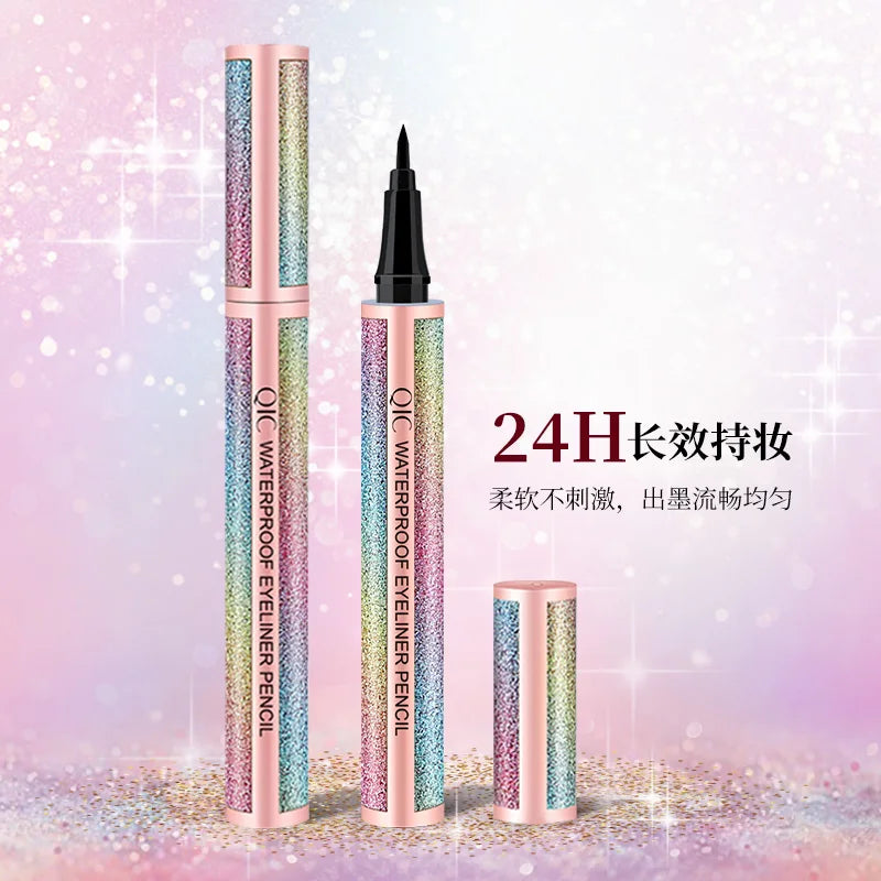 Starry Sky Black Liquid Eyeliner Pen – Waterproof, Quick‑Dry Precision Eye Liner for Long‑Lasting Bold Definition, Beauty Makeup for Women