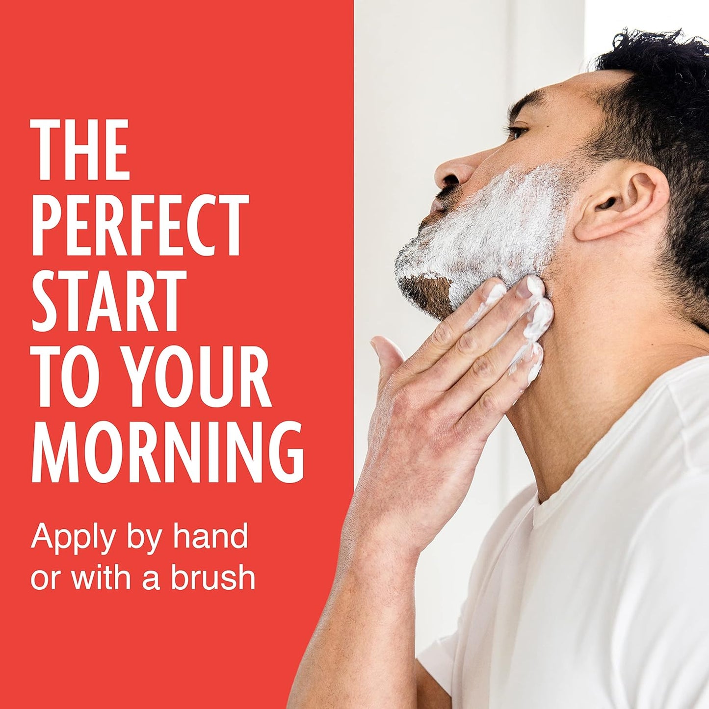 Caffeinated Shaving Cream – Hydrating Shea Butter & Spearmint Antioxidant Formula with Caffeine for a Smooth, Redness‑Reducing, Irritation‑Free Shave (7oz)
