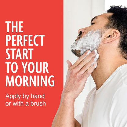Caffeinated Shaving Cream – Hydrating Shea Butter & Spearmint Antioxidant Formula with Caffeine for a Smooth, Redness‑Reducing, Irritation‑Free Shave (7oz)