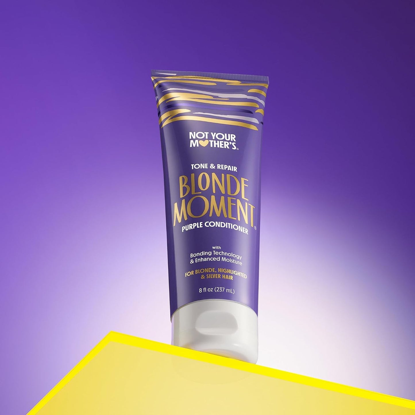 Not Your Mother’s Blonde Moment Purple Shampoo & Conditioner Set – Toning for Blonde, Silver & Lightened Hair