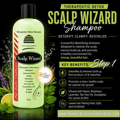 Straight Request 3-Step Detox System | Scalp Detox, Cleanse & Nourish Hair Care Kit