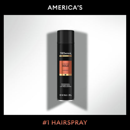 TRESemmé Ultra Fine Hairspray – Lightweight 24‑Hour Flexible Hold, Frizz Control & Touchable Finish, Professional Salon‑Quality Formula