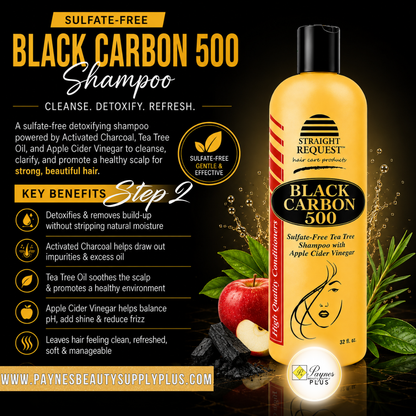 Straight Request 3-Step Detox System | Scalp Detox, Cleanse & Nourish Hair Care Kit
