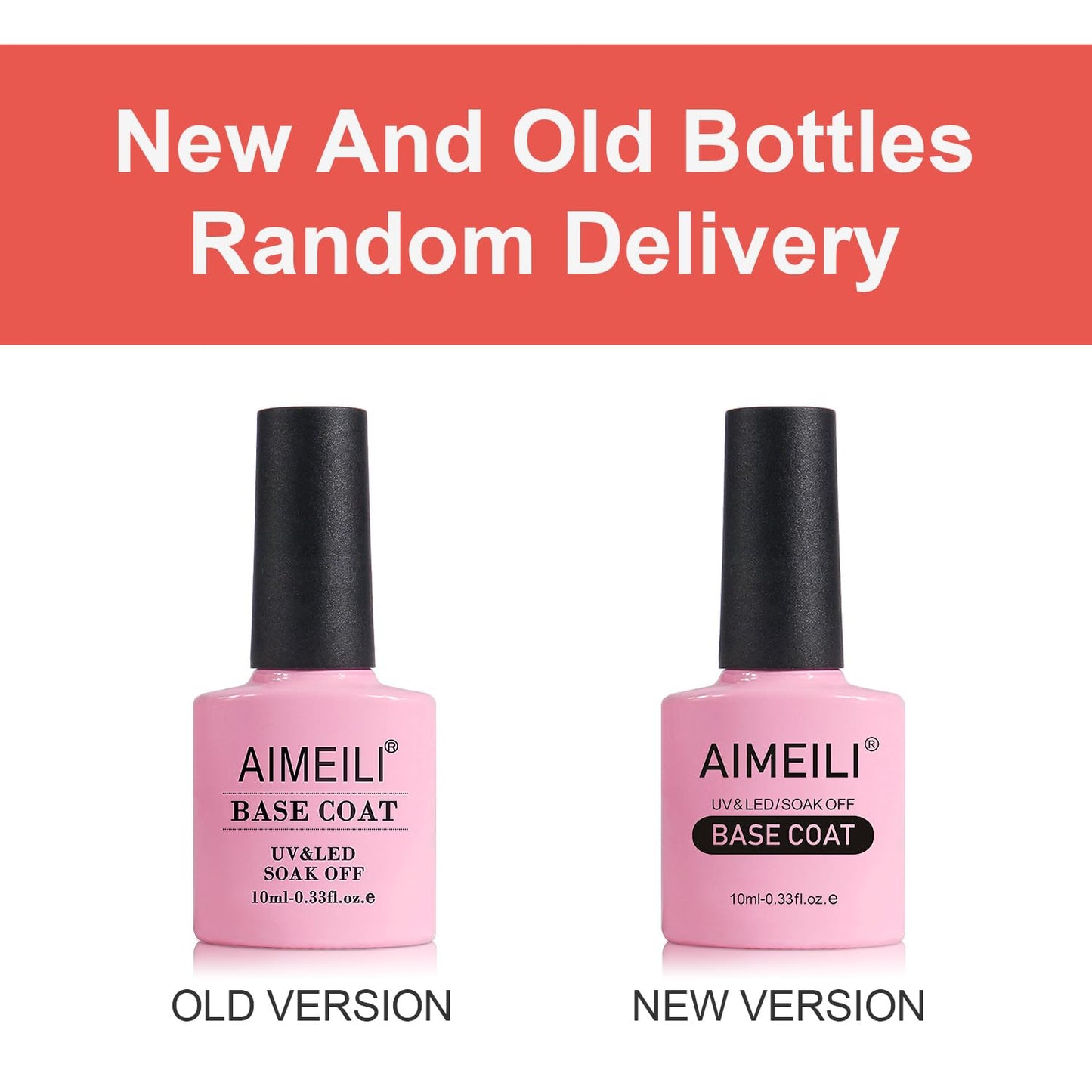 AIMEILI HEMA‑Free Base Coat – Vegan, Long‑Lasting 28+ Day Gel Foundation for Natural & Artificial Nails