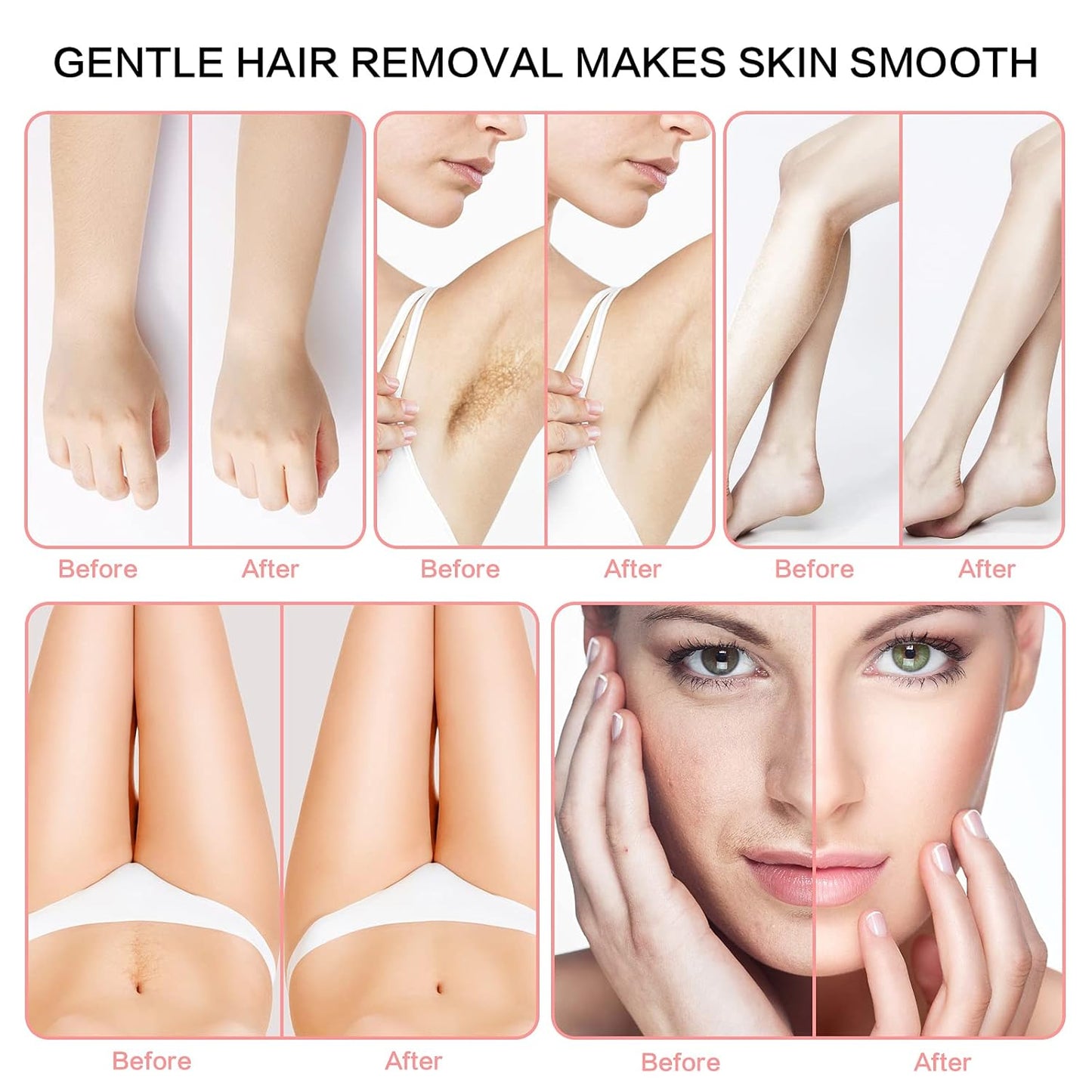 1.2L Double Wax Warmer Machine – Professional Dual Wax Heater for Painless Hair Removal with Adjustable Temperature + 40 Wax Sticks