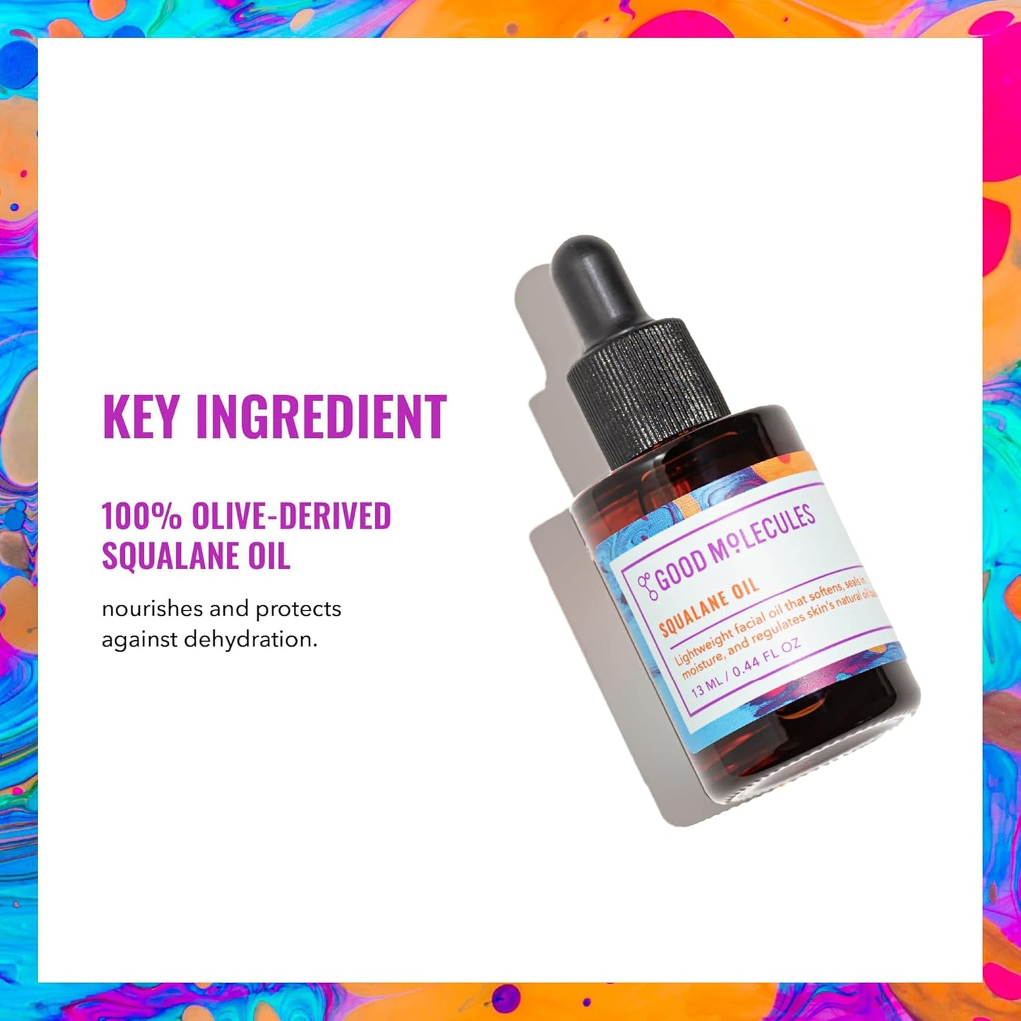 Squalane Oil Moisturizer – Hydrating, Plumping & Firming Anti‑Aging Face, Skin & Hair Oil to Calm, Soften & Restore Radiance