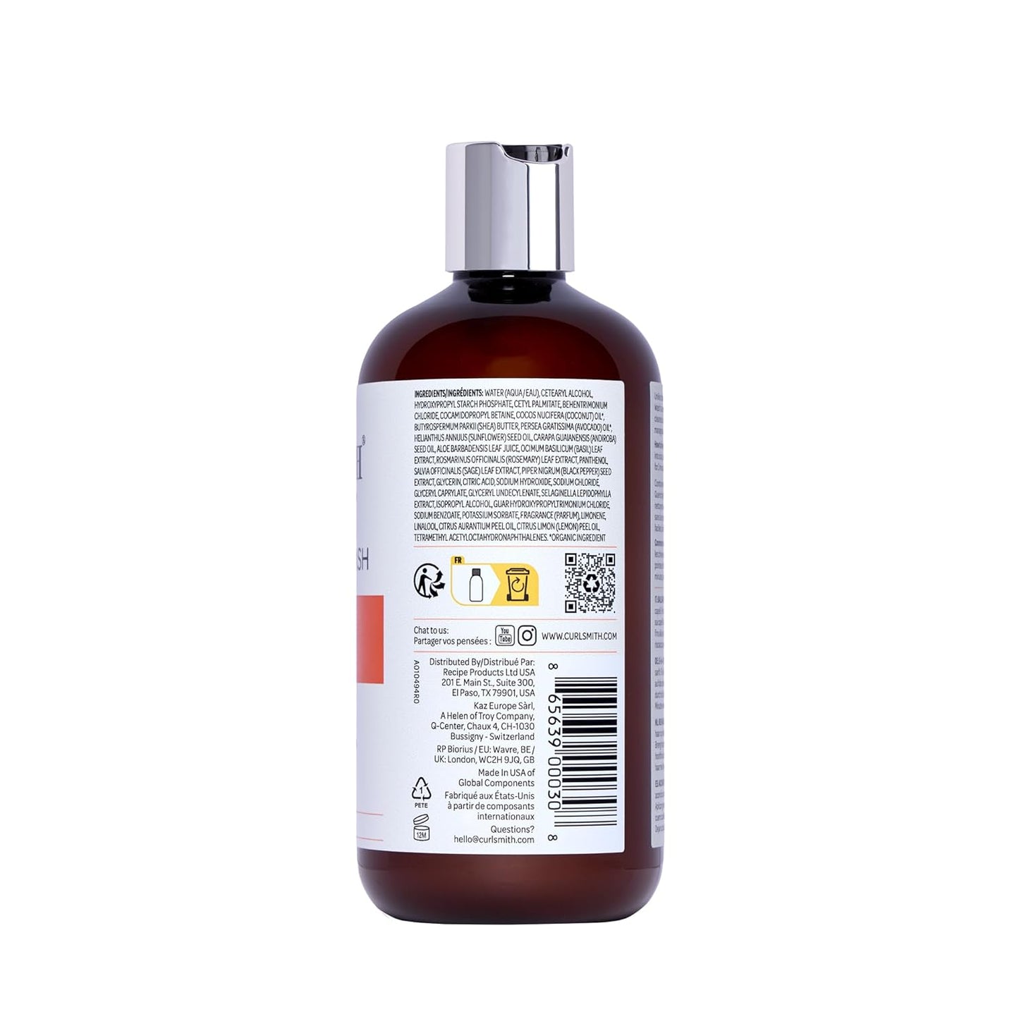 Curlsmith Curl Quenching Conditioning Wash – Gentle Cleansing Co‑Wash for Soft, Hydrated Curls