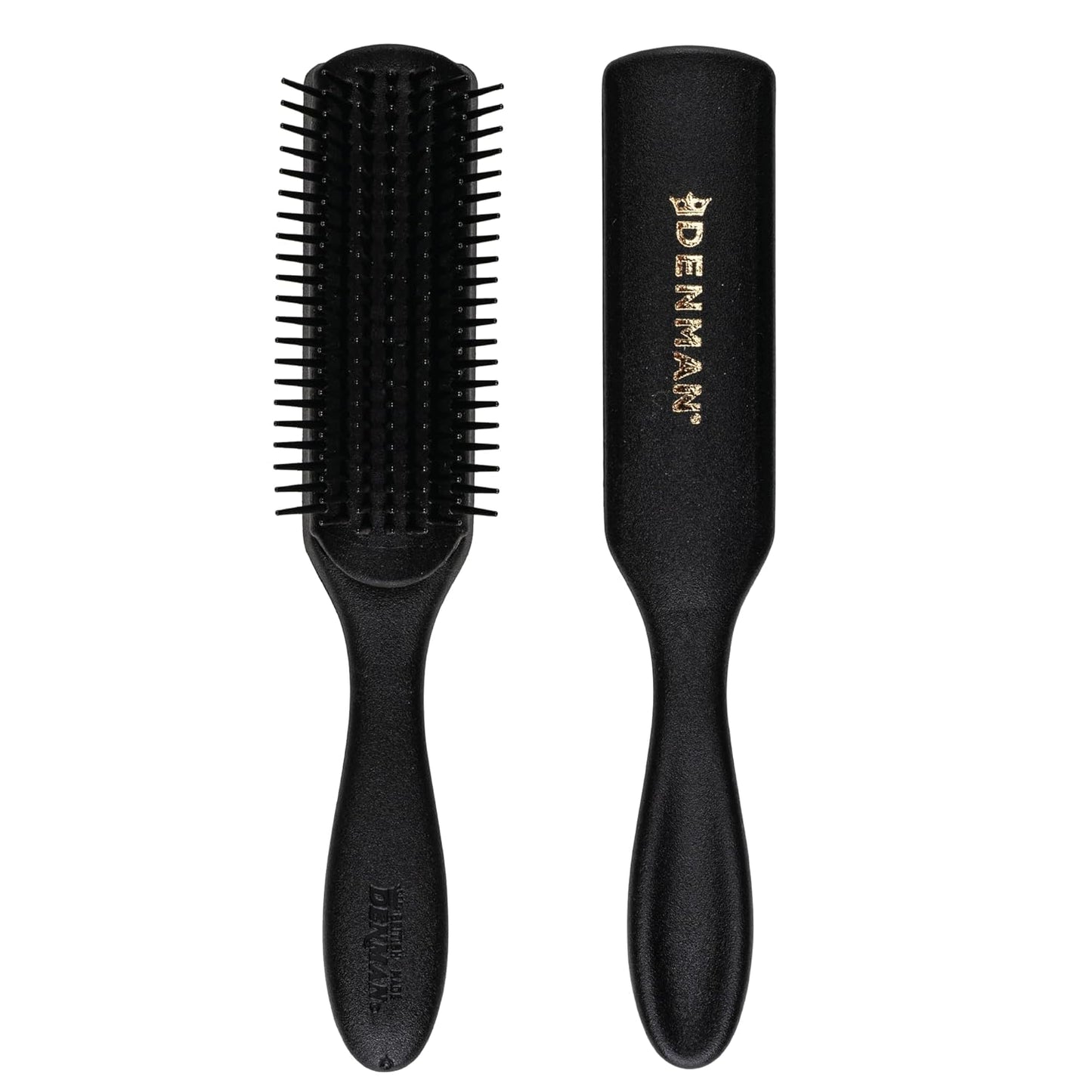 D3 Original Curl Definer & Styler – 7‑Row Detangling Brush for Curly Hair, Smooth Curl‑Defining Brush for Women & Men, Precision Styling Brush for Straight Hair