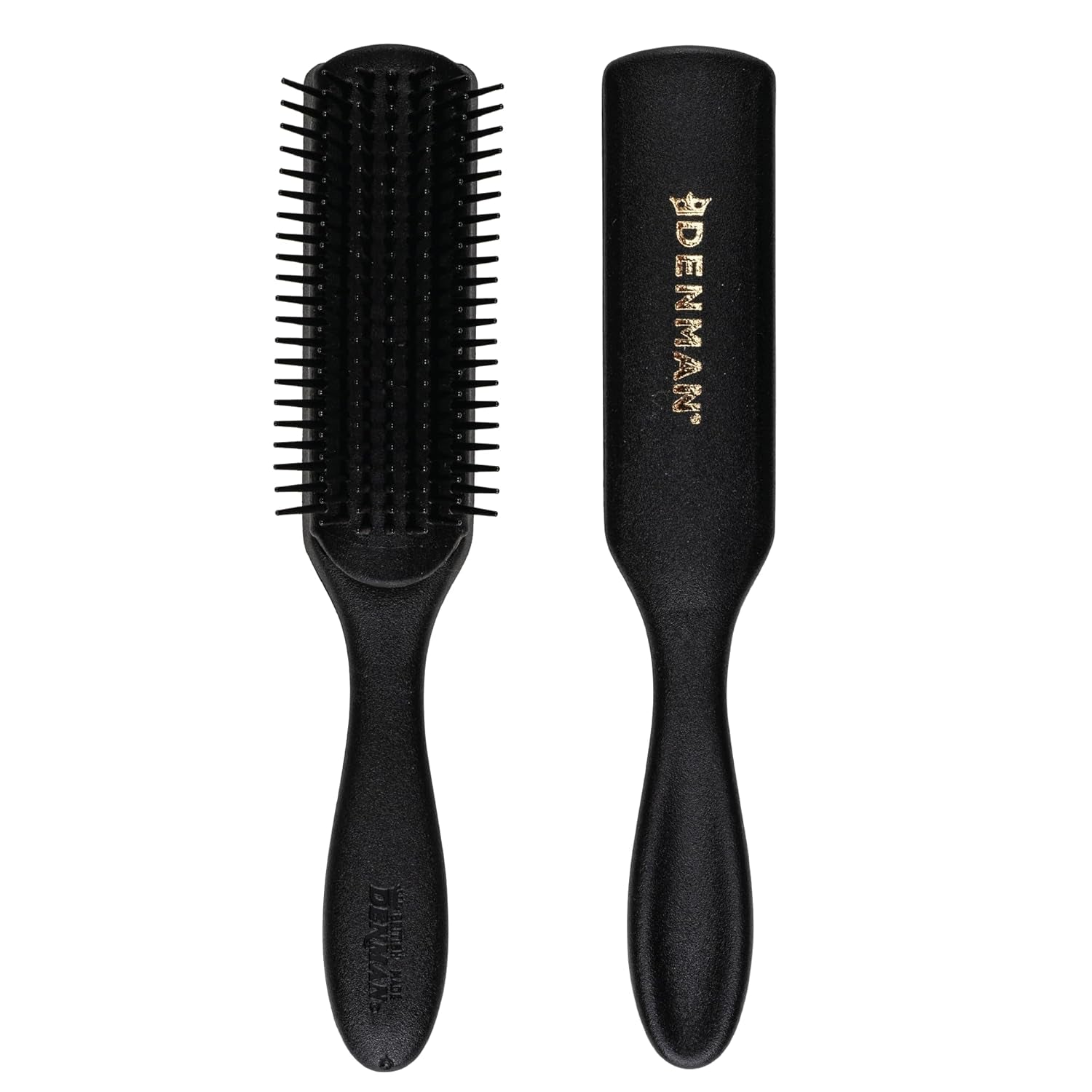 D3 Original Curl Definer & Styler – 7‑Row Detangling Brush for Curly Hair, Smooth Curl‑Defining Brush for Women & Men, Precision Styling Brush for Straight Hair