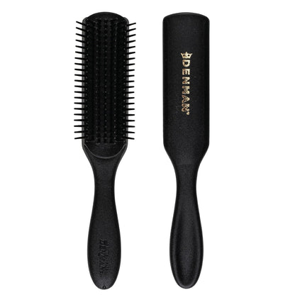 D3 Original Curl Definer & Styler – 7‑Row Detangling Brush for Curly Hair, Smooth Curl‑Defining Brush for Women & Men, Precision Styling Brush for Straight Hair