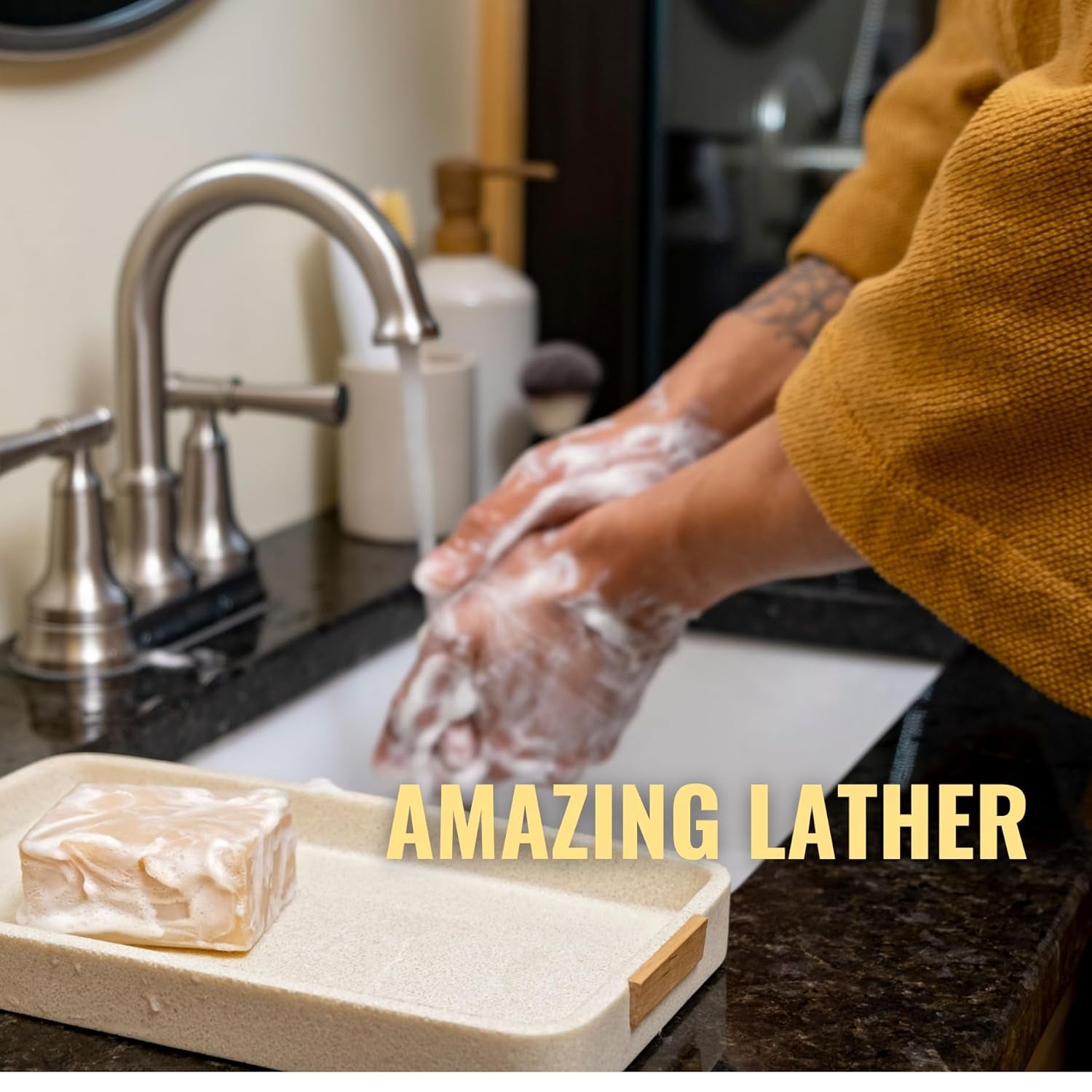 San Francisco Soap Co. Man Bar Gift Set – 3‑Piece Men’s Soap Collection, Clean Ingredients, All Skin Types, Made in the USA