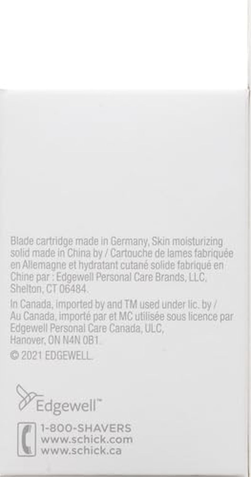 Women’s Razor Blade Refills for Sensitive Skin – 6‑Count, Organic Aloe‑Infused, Smooth Glide Cartridges