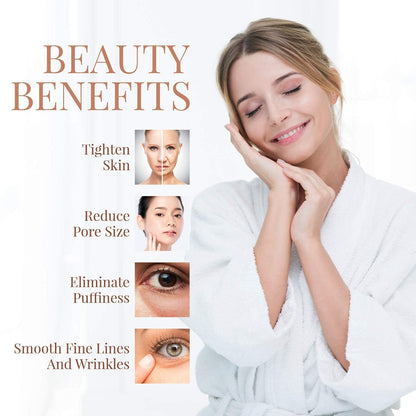 Stainless Steel Cryo Ice Globes – Hot & Cold Facial Massage Balls for Depuffing, Tightening & Glowing Skin