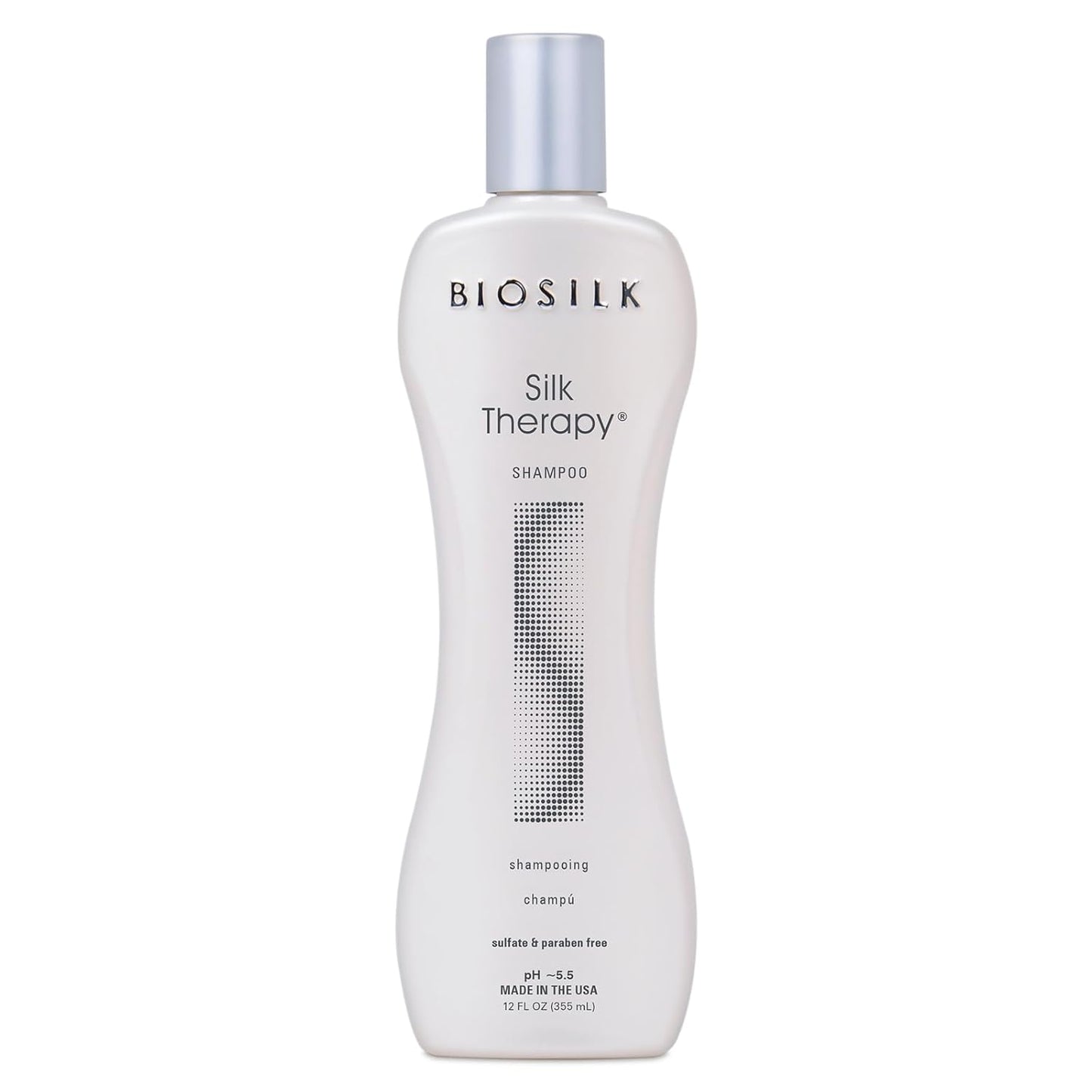 BioSilk Silk Therapy Shampoo – Gentle Cleansing with Silk Proteins for Soft, Shiny, Healthy‑Looking Hair (All Hair Types)