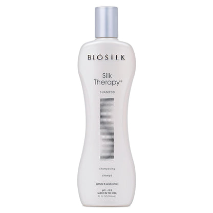 BioSilk Silk Therapy Shampoo – Gentle Cleansing with Silk Proteins for Soft, Shiny, Healthy‑Looking Hair (All Hair Types)