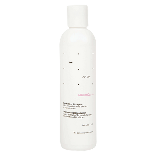 Avlon AffirmCare MoisturRight Nourishing Shampoo 8oz bottle, sulfate-free moisturizing shampoo for dry and damaged hair that hydrates and strengthens