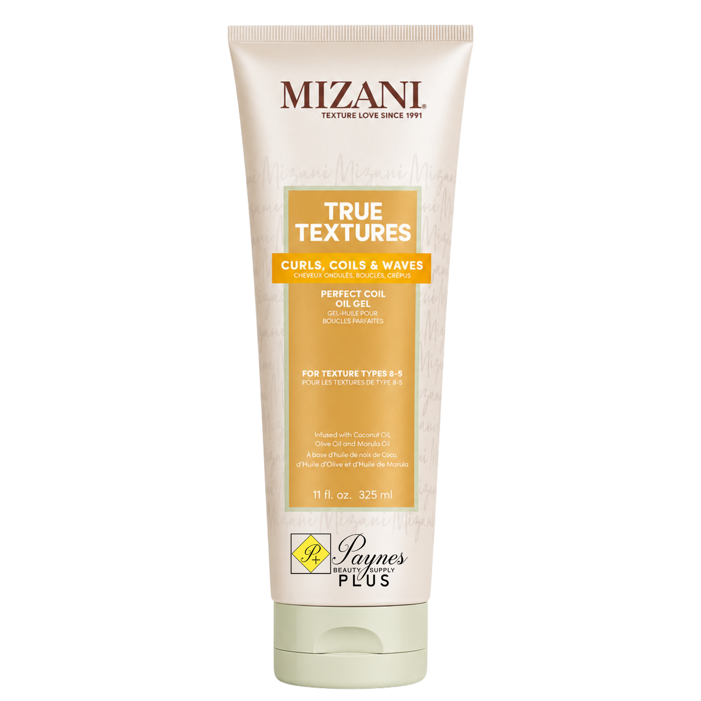 Mizani True Textures Curl Oil Gel in a 11 fl. oz.