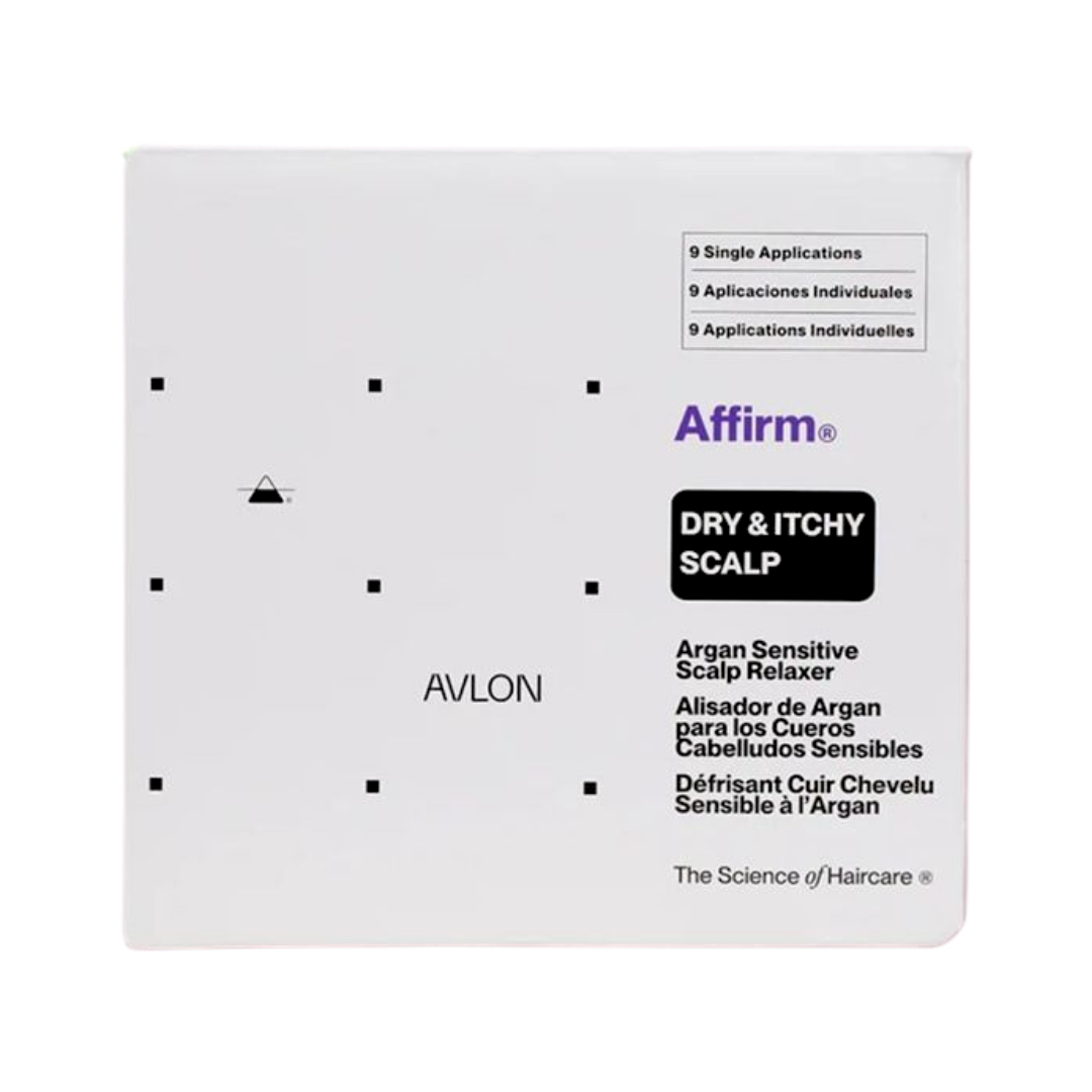 Avlon Affirm Dry & Itchy Sensitive Scalp Relaxer 9 Pack Conditioning System