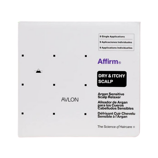Avlon Affirm Dry & Itchy Sensitive Scalp Relaxer 9 Pack Conditioning System