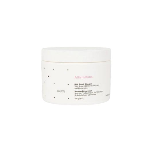 Avlon AffirmCare MoisturRight Hair Repair Masque 8oz deep conditioning treatment for dry damaged hair with argan oil and ceramides