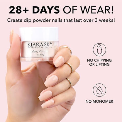 Kiara Sky Dip Powder Base Coat – Professional Strength, Long‑Lasting, No‑Lamp Application