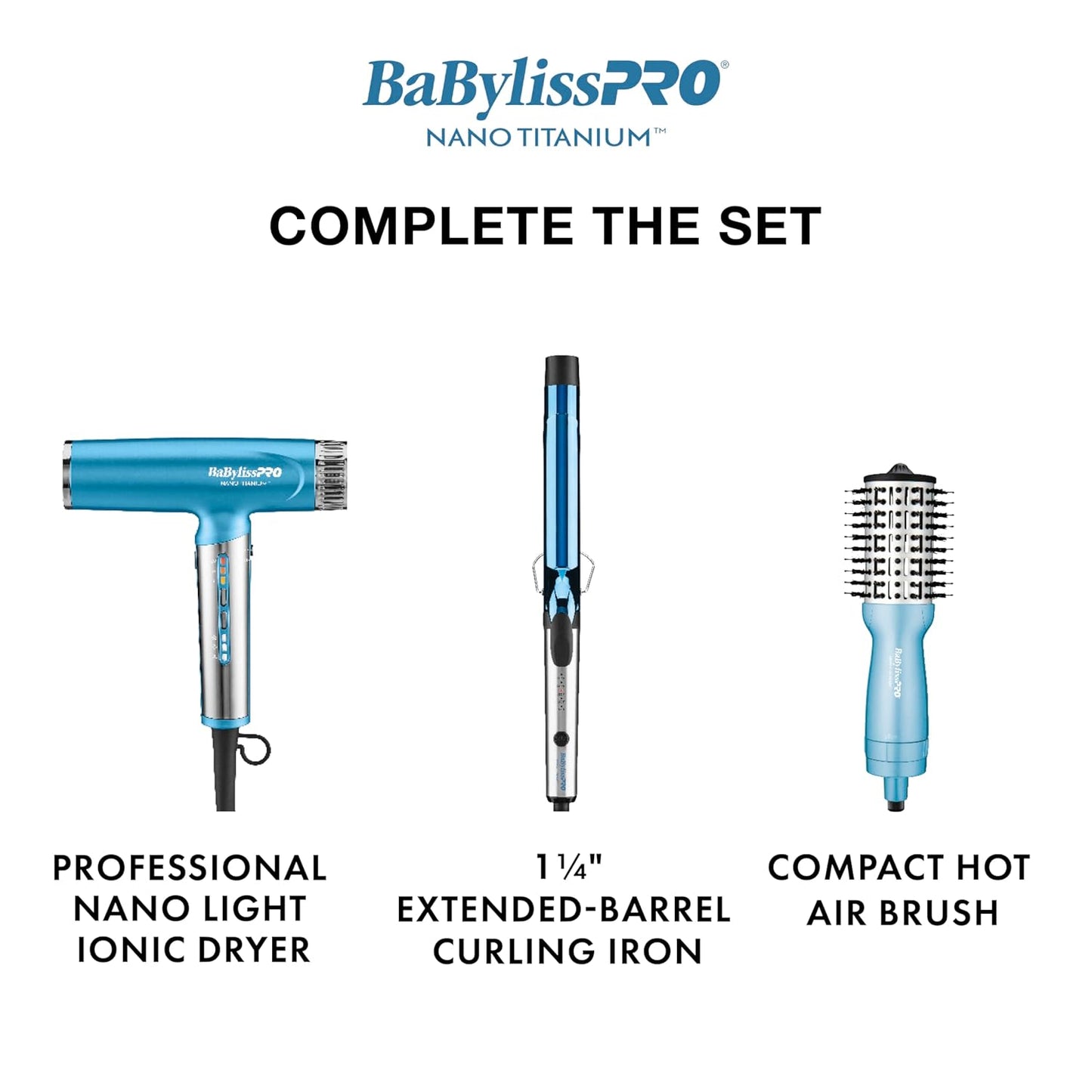 BaBylissPRO 1 1/4" Ionic Flat Iron – Professional Salon‑Grade Straightener for Smooth, Shiny, Frizz‑Free Hair