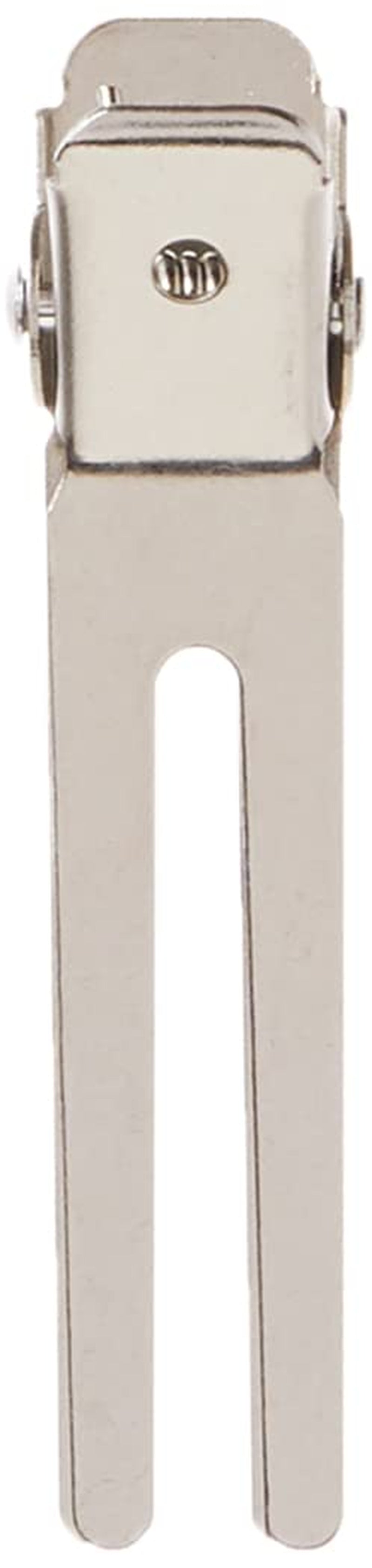 Double Prong Hair Clips – 1.75" Silver Metal Styling Clips for Holding Rollers & Sectioning Hair, Professional Salon Hair Clips for Women & Girls (80‑Count)