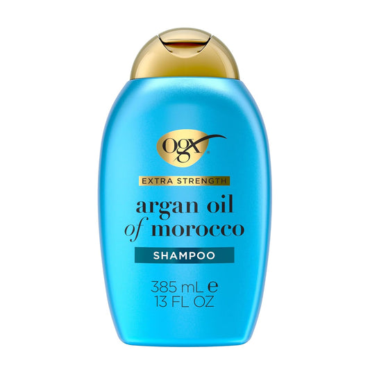 OGX Extra Strength Hydrate & Repair + Argan Oil of Morocco Shampoo – Ultra‑Moisturizing, Strengthening Cleanser for Dry, Damaged Hair (13 oz)