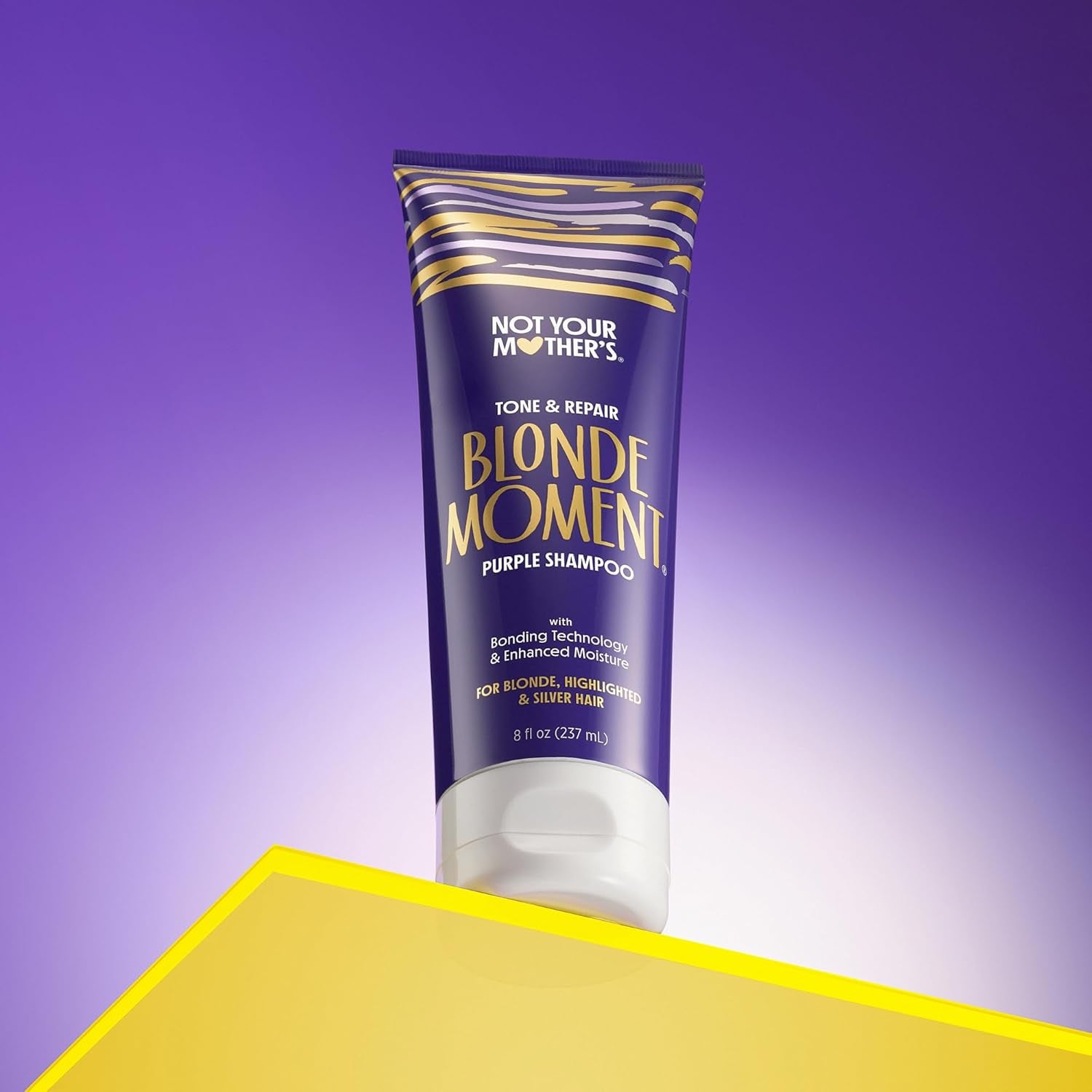 Not Your Mother’s Blonde Moment Purple Shampoo & Conditioner Set – Toning for Blonde, Silver & Lightened Hair