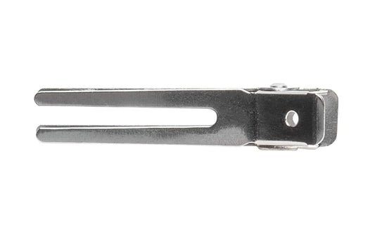 Double Prong Hair Clips – 1.75" Silver Metal Styling Clips for Holding Rollers & Sectioning Hair, Professional Salon Hair Clips for Women & Girls (80‑Count)