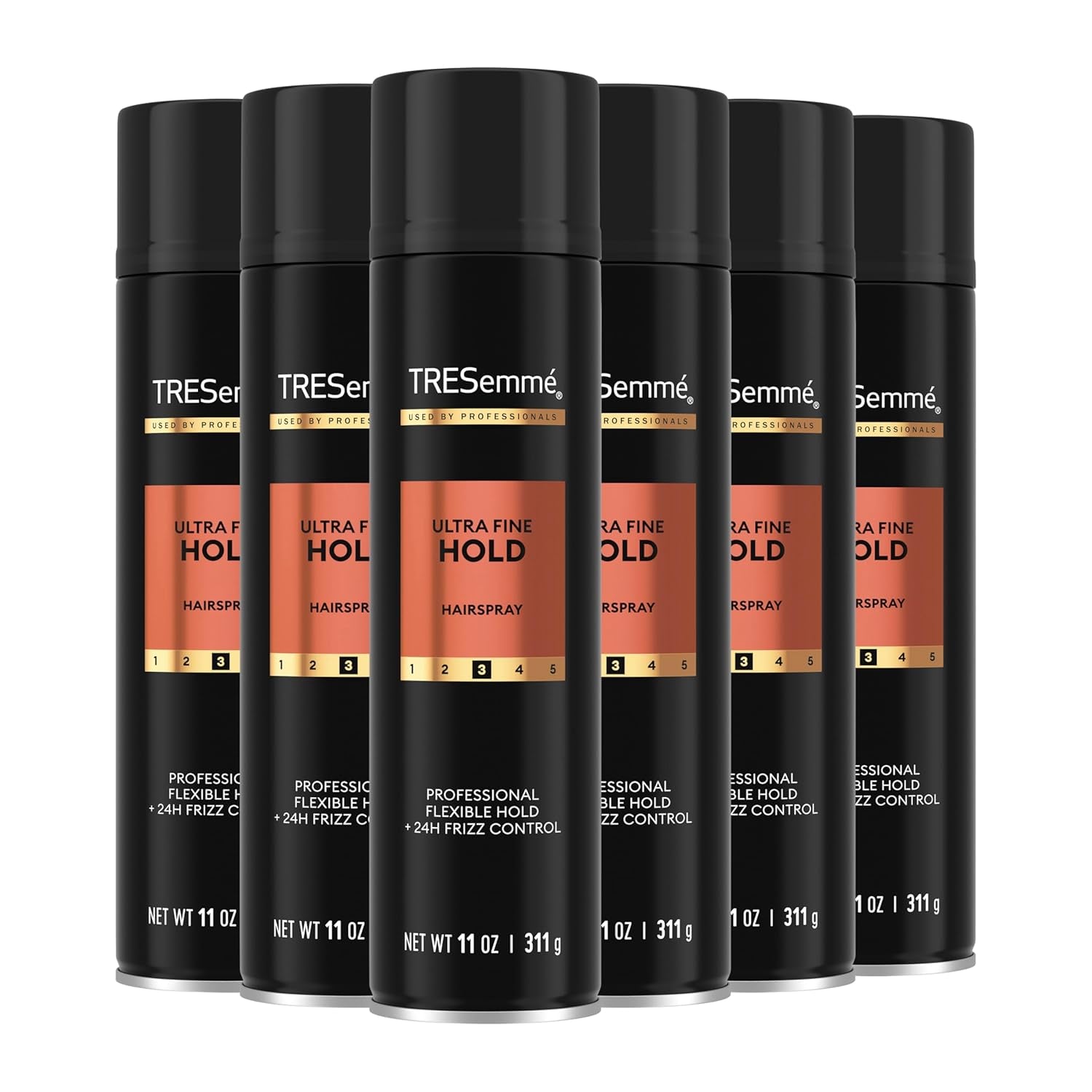 TRESemmé Ultra Fine Hairspray – Lightweight 24‑Hour Flexible Hold, Frizz Control & Touchable Finish, Professional Salon‑Quality Formula