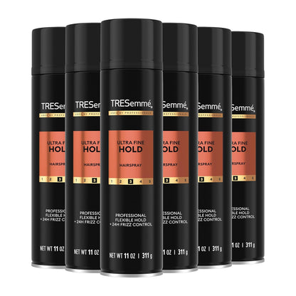 TRESemmé Ultra Fine Hairspray – Lightweight 24‑Hour Flexible Hold, Frizz Control & Touchable Finish, Professional Salon‑Quality Formula