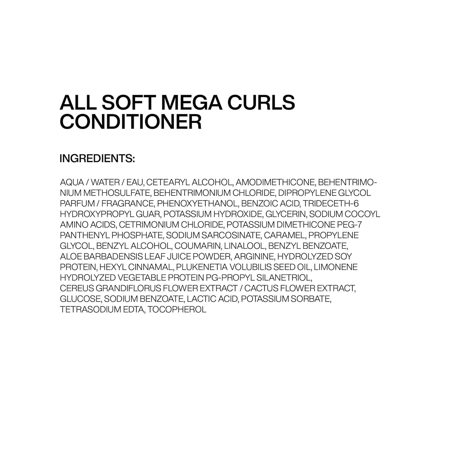Redken All Soft Mega Curls – Sulfate‑Free Hydrating System for Curly & Coily Hair (Shampoo, Conditioner & Leave‑In)