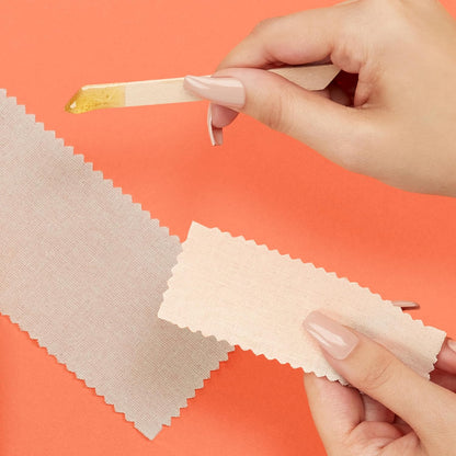 GiGi Small Accu Edge Wooden Wax Applicators – 100‑Count Precision Angled Sticks for Facial, Bikini & Body Waxing