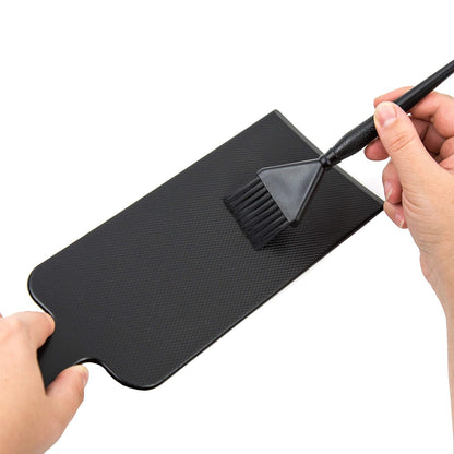 Professional Balayage Board & Brush Set – 4‑Piece Kit with Short & Long Paddles, Straight & Angled Brushes, Feathered Bristles for Precision Hair Painting, Highlights & Ombre